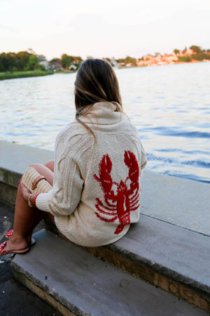 j crew lobster sweater