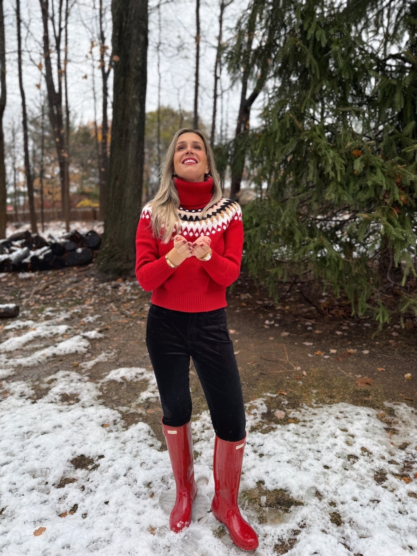 fair isle turtlneck sweater